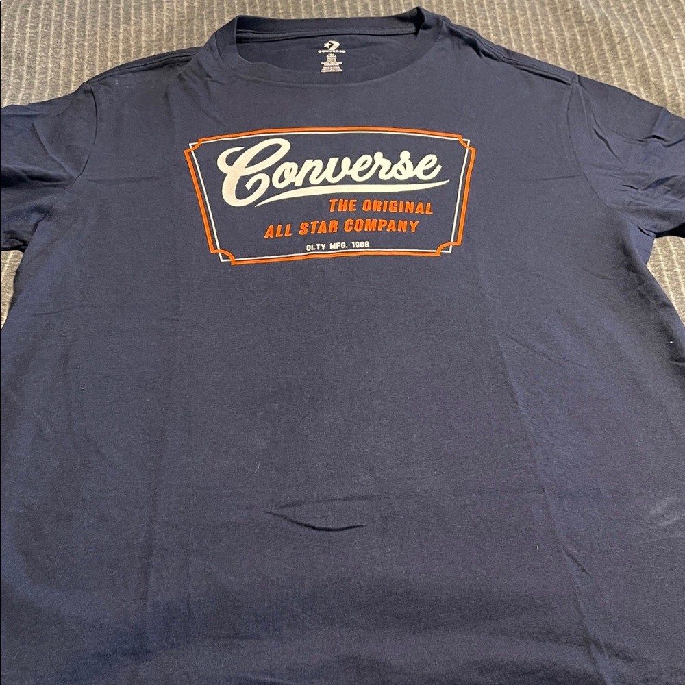 Converse Men's Navy Graphic Tee